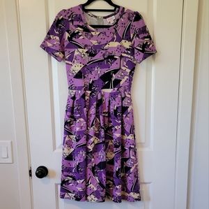 Like New LuLaRoe Disney Amelia Dress with Pockets S